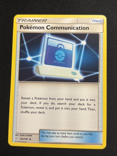 POKEMON COMMUNICATION 152/181 TEAM UP POKEMON