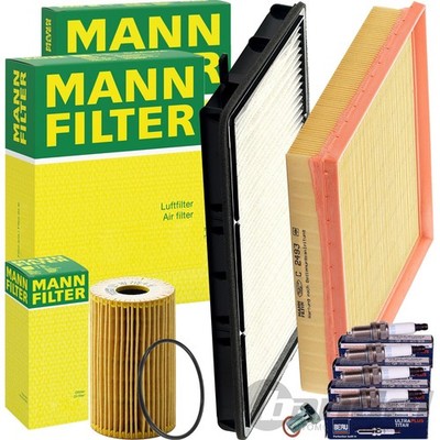 MANN-FILTER INSPEKTIONSPAKET passend für 3er E36 316i+318i+318is 102-140 PS