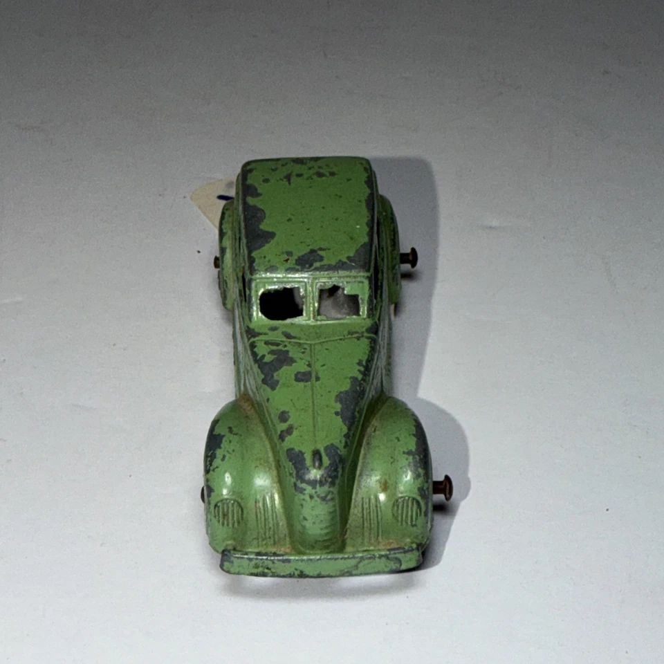 TOOTSIETOY TOOTSIE JUGUETE CHEVY CHEVROLET CUPÉ 2 PUERTAS #231 VERDE VINTAGE AÑOS 40 Foto 2 de 4