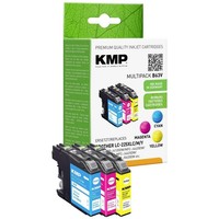 Kmp Druckerpatrone Ersetzt Brother LC-225XLC, LC-225XLM, LC-225XLY Kompatibel