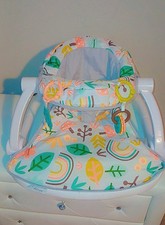 Fisher-Price White Comfy And Supportive Portable Baby Sit Me Up Floor Seat