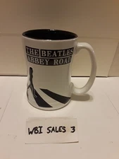 The Beatles Abbey Road Embossed Boelter Brand Coffee Mug 2014 Apple Logo