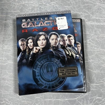Battlestar Galactica Razor DVD 2007 Unrated Extended Edition Ed James Olmos