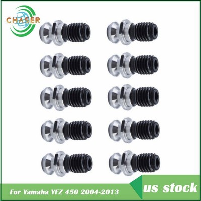10PC 45°0.740''Coolant Pull Stud Retention Knob CAT40 For Mazak Fadal HURCO Okuma