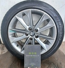 SEAT IBIZA ALLOY WHEEL 16" COMPLETE WITH TYRE X1 SINGLE SPARE MK4 GREY