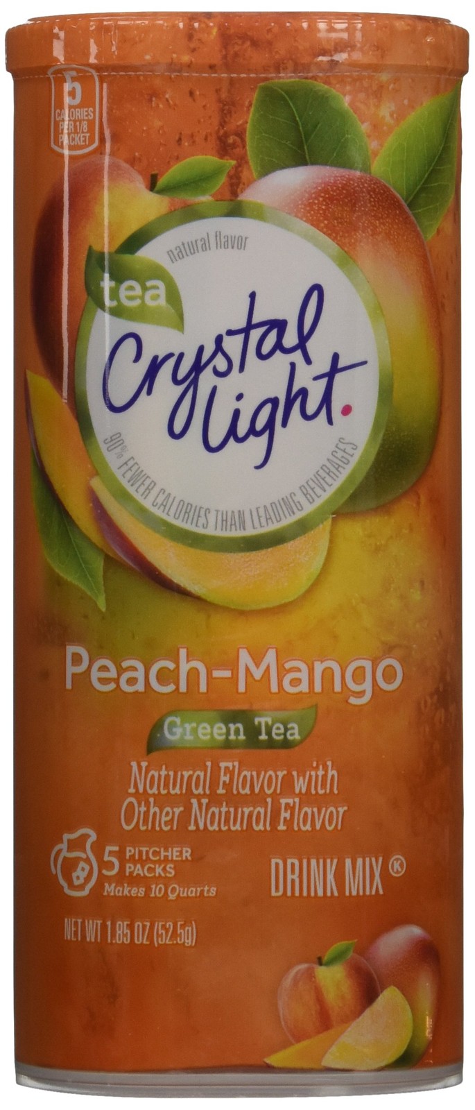 Peach Mango Drink Mix 1.85 Ounce (pack Of 6)