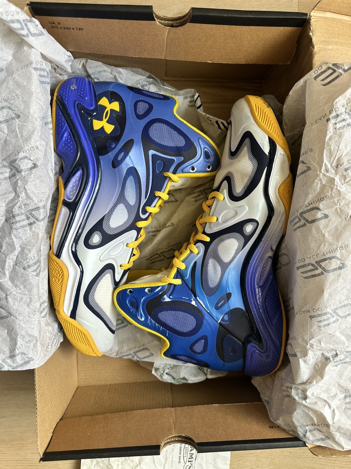 Under Armour Micro G Anatomix Spawn 'Stephen Curry - The Bay' PE SIZE 9 🔥 image 2