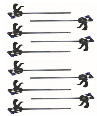 Schnellspannzwingen Einhandzwingen Klemmzwinge 600mm Allrounder 10 Stück Zwingen