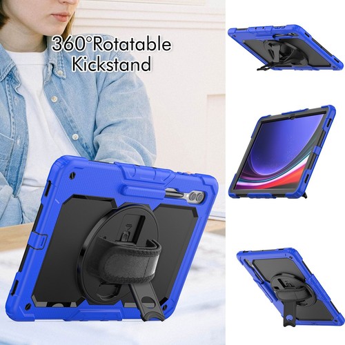 4in1 Schutzhülle für Samsung Galaxy Tab S9 Ultra S8 Ultra SM-916B SM-X900 SM-X91 - Afbeelding 2 van 8