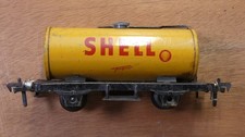 Fleischmann H0 1217 - 5/7 Kesselwagen SHELL *US ZONE**BLECH*