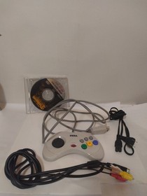 Sega Saturn White HST-3220 with Dungeon Master Japan