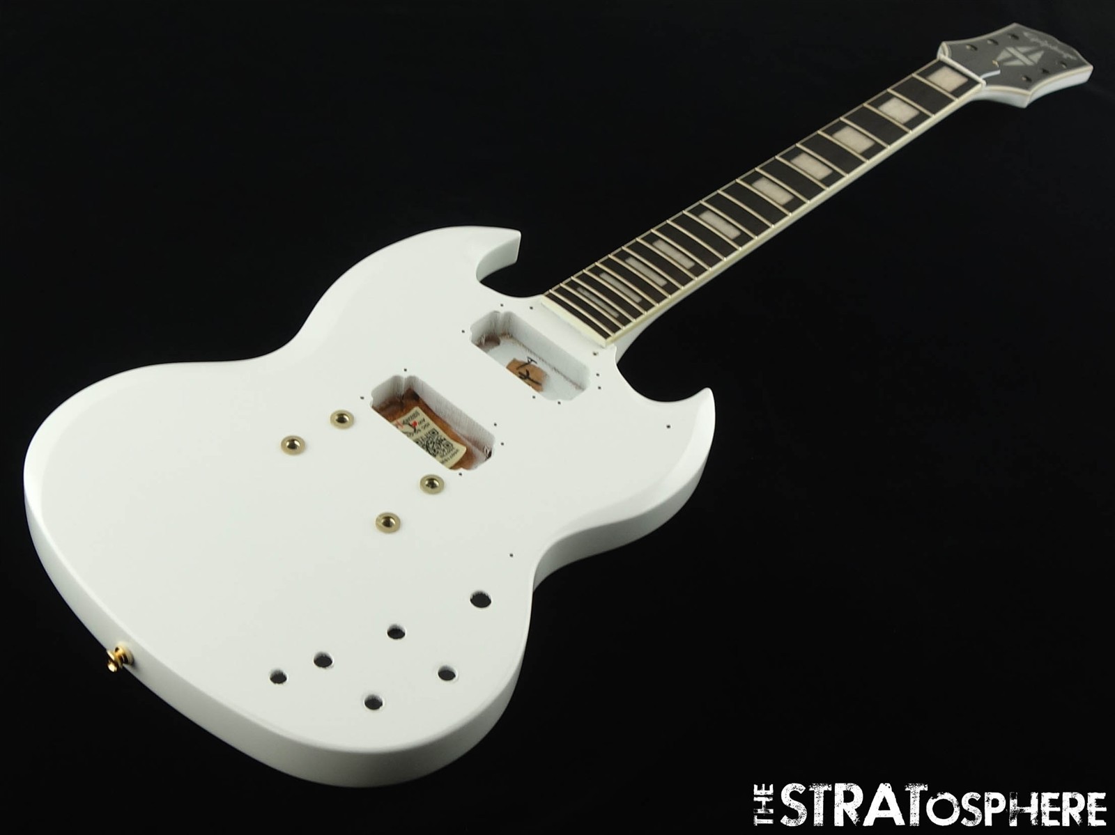 Epiphone SG Custom BODY & NECK Guitar Parts, Alpine White.