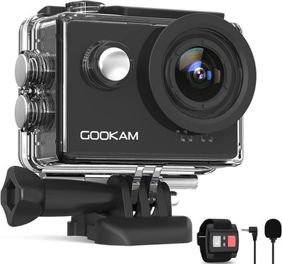 4K Actionkamera mit 20MP 2.4G Fernbedienung 170
