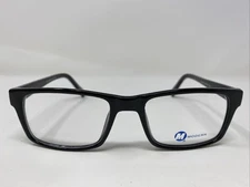 Modern Optical FIGHTER BLACK 52-20-140 Plastic Full Rim Eyeglasses Frame RE39