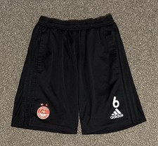 Player Worn/Issue Aberdeen FC Adidas Training Shorts, Medium #6, VGC