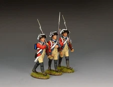 BR107 Marching Redcoats by King & Country