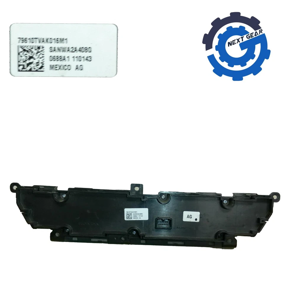 Unidad de control de clima HVAC Honda Accord 2018-2022 OEM 79610-TVA-A01ZB Foto 2 de 4