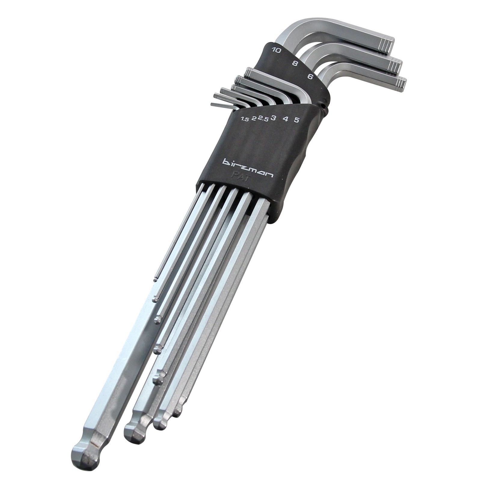 Birzman 9-Piece S2 Steel Hex Key Set with Holder Precision Bike Maintenance 7690₽