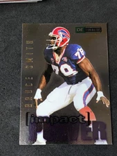 1995 SkyBox Impact #IP4 Bruce Smith Impact Power Buffalo Bills Card