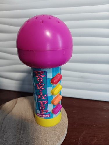 RARE Vintage 90s 1994 Cap Toys Inc Rockin' Pop Small Candy Container Prop - Bild 3 von 5