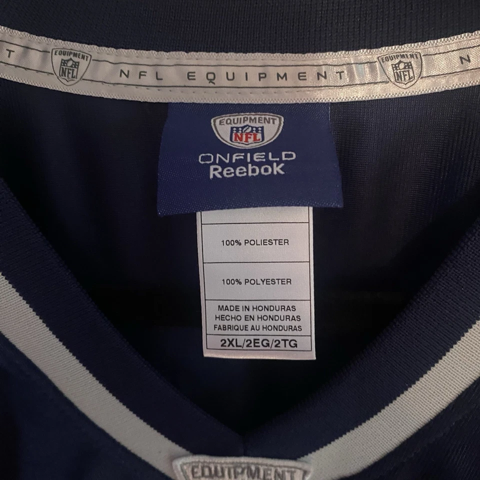 Camiseta deportiva para hombre Reebok On Field talla 2XL NFL New England Patriots Wes Welker 83 usada en excelente estado Foto 3 de 3