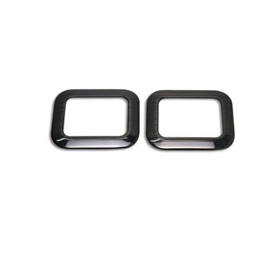 Cover trim 2pcs Ford Focus ST RS Black titanium For 2019-2020 rear reading light
