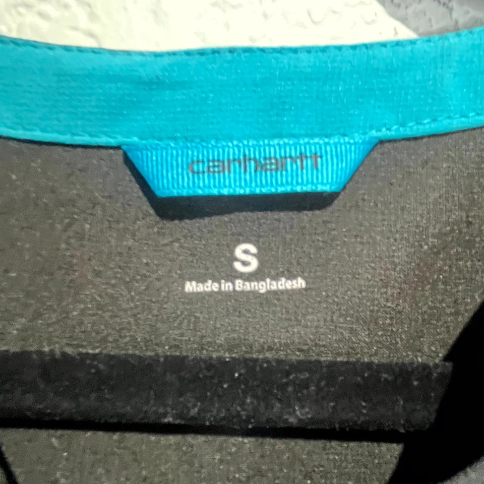 Carhartt Cross Flex Scrub Set Womens Small Black Stretch V Neck Bootcut Medical - Image 3 of 4