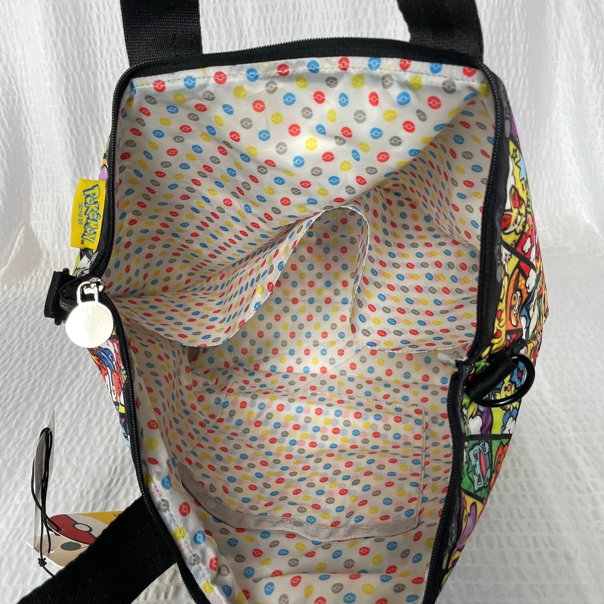 LeSportsac Exclusive Pokemon Shoulder Tote Bag with Pouch - NWT | eBay