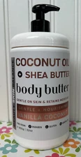 BEAUTY SKIN BALANCE VANILLA COCONUT SHEA BODY BUTTER LOTION 32 OZ HOME & BODY CO
