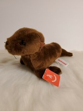 Aurora 9.5" Brown Seal Bean Plush