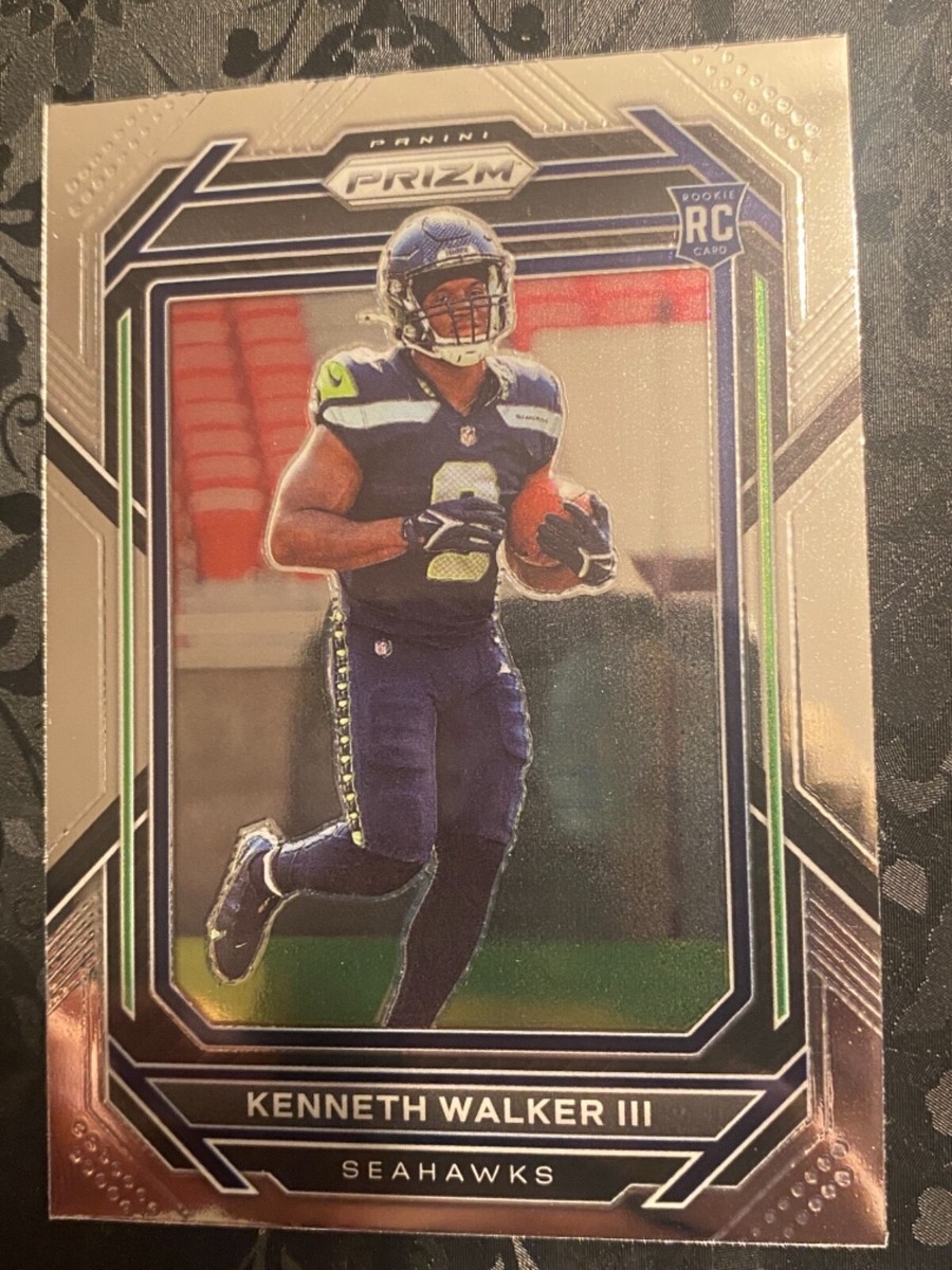 KENNETH WALKER III 2022 Panini Prizm Rookie Card Seattle Seahawks