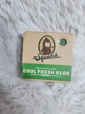 Dr. Squatch Soap Men's Natural Soap Cool Fresh Aloe Coconut Oil Zero Grit 5 oz