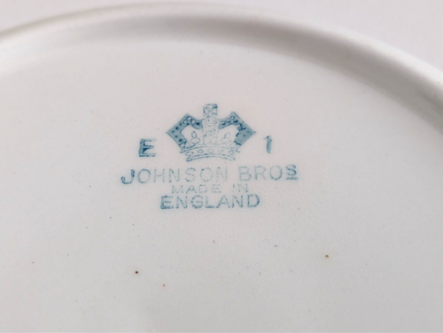 Serving Bowl Mid-Century Modern Olive Green Johnson Brothers - Picture 3 of 6