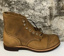 with box RED WING IRON RANGER MENS 6INCH BOOT IN HAWTHORNE MULESKINNER L G1N