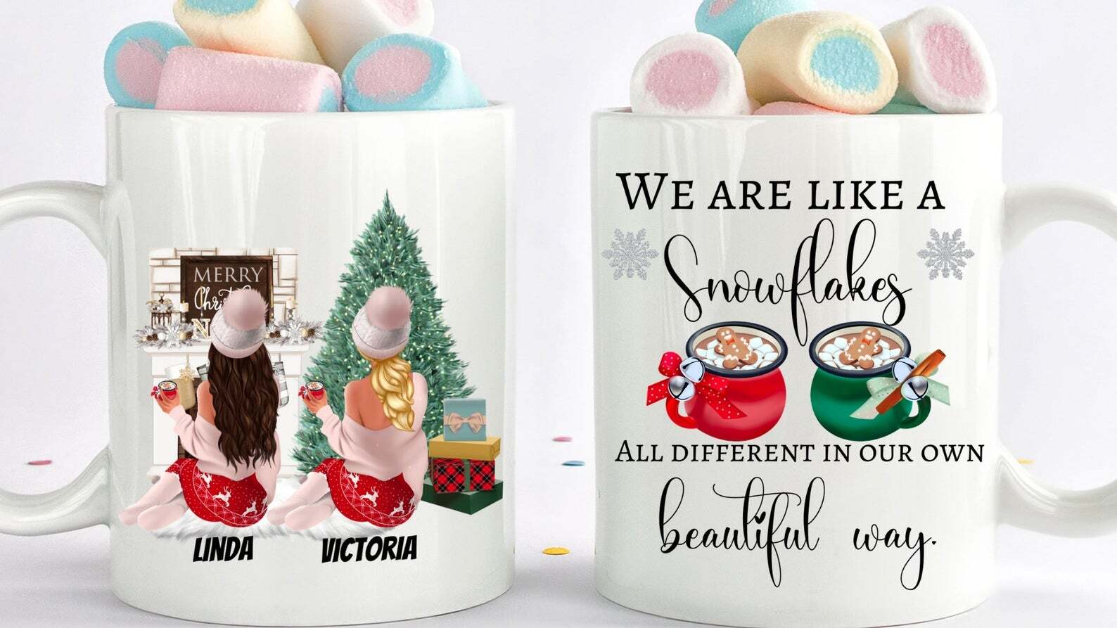 Christmas Gift For Best Friend Custom Christmas Mug Personalized Mug Gift For