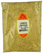 Marshalls Creek Spices 3 pack LEMON PEPPER SEASONING NO SALT Refill- Kosher