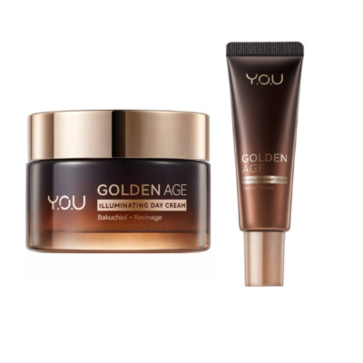 Y.O.U - Golden Age Illuminating Anti Aging Set Care - Day 30g and Night 18g #ND