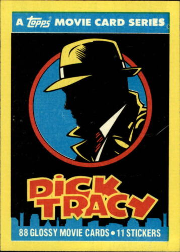 1990 Dick Tracy choix de carte à collectionner - Photo 1 sur 171