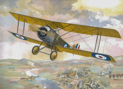 Sopwith 11/2Strutter single-seat bomber  (Plastic model kit) 1/48 Roden RN404