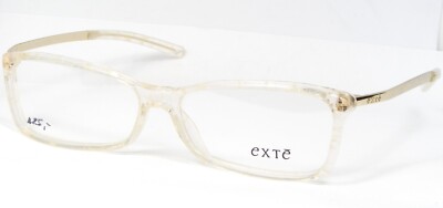 EXTE EX 123 04 CLEAR / GOLD EYEGLASSES GLASSES FRAME EX12304 53-14-135mm Italy