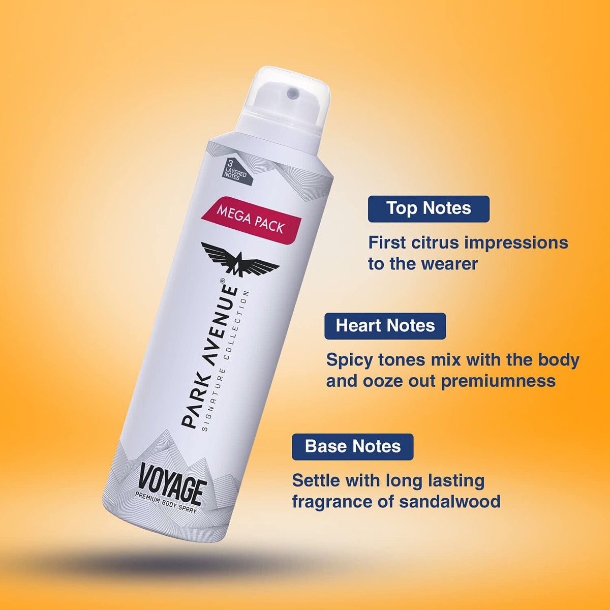 Avenue Regal Park Avenue Black Body Spray Perfume Park