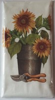 Mary Lake Thompson Sunflowers Bouquet In Canister Kitchen Flour Sack Towel Mary Lake Thompson Sunflowers Bouquet In Canister Kitchen Flour Sack Towel