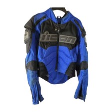 Icon TiMax Motorcycle Jacket Armored Titanium...