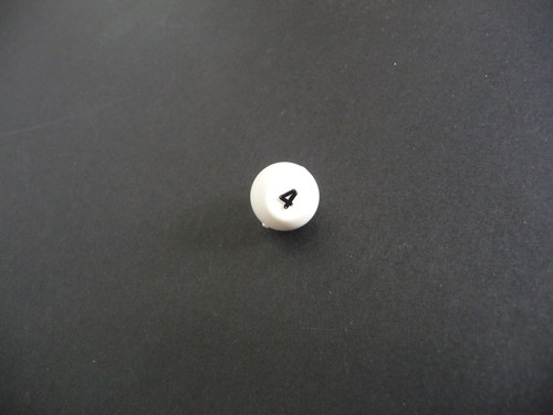 Spare Parts - CHAD VALLEY BINGO WHITE NUMBERED BALLS (No 1 to 45) - 0.5"/ 12.5mm - Picture 11 of 43