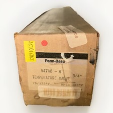 NEW JOHNSON CONTROLS V47AC-6C 3/4" WATER TEMPERATURE REGULATING VALVE.  GR