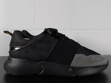 Mens Mercer Amsterdam Wooster Black Smart Casual Trainers - UK 8