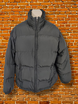 WOMENS MARKS & SPENCER SIZE UK 8-10 BLACK DUCK FEATHER & DOWN PUFFER COAT JACKET