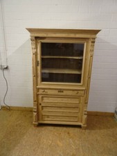Vitrinenschrank um 1890 Weichholz