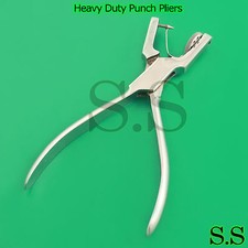 Heavy Duty 7" Jewelry Rotatory 5 Hole Punch Pliers