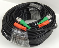 98 feet pre-made Video  Power Cable for HD video CCTV cameras - Set of 4 rolls